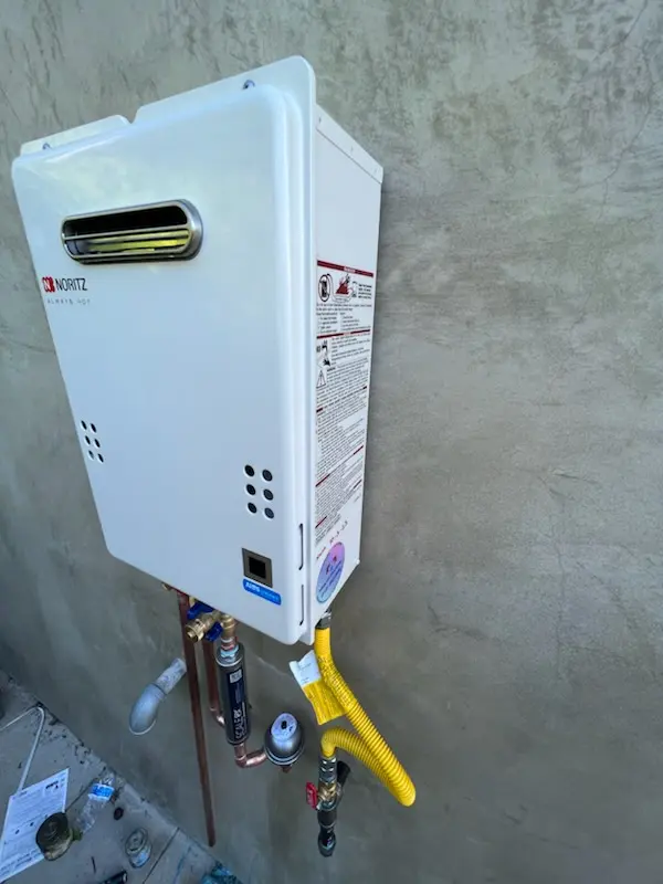 Tankless water heater installation for Tavern Shores homes